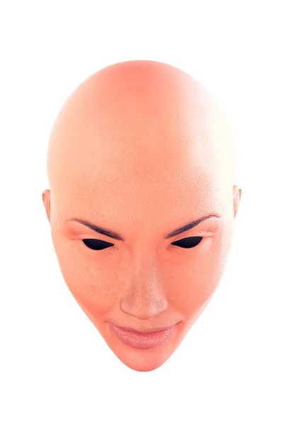 人脸的3D渲染 — 图库照片