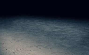 araba yerleştirme için soyut arka plan 3D render 