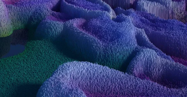 다채로운 일러스트의 렌더링 — 스톡 사진