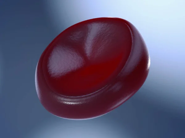 Célula Sangue Ilustração Colorida — Fotografia de Stock