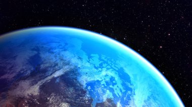 Uzay gezegenleri. Nasa tarafından döşenmiş bu görüntünün elemanları