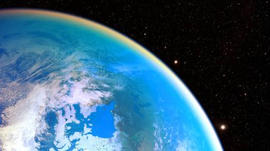 Uzay gezegenleri. Nasa tarafından döşenmiş bu görüntünün elemanları