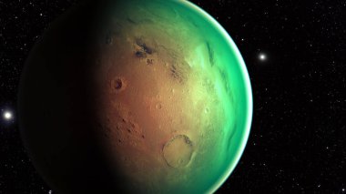 Uzay gezegenleri. Nasa tarafından döşenmiş bu görüntünün elemanları