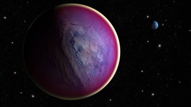 Uzay gezegenleri. Nasa tarafından döşenmiş bu görüntünün elemanları