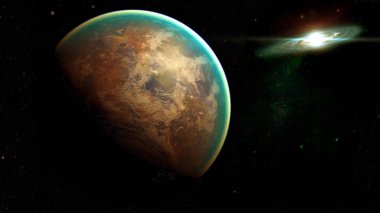 Uzay gezegenleri. Nasa tarafından döşenmiş bu görüntünün elemanları