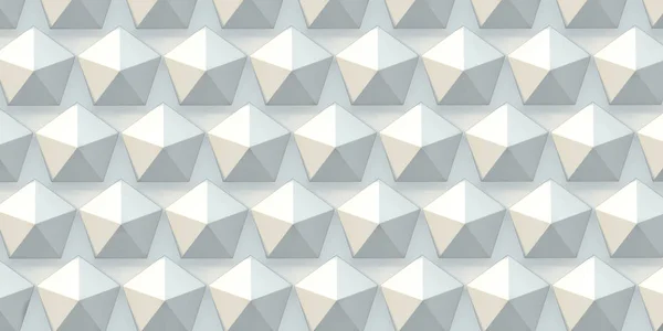 抽象的な背景の3D レンダリング 幾何学的背景のグレースケールイラスト — ストック写真