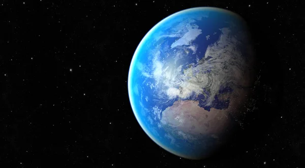 Космічна Планета Земля Елементи Зображення Які Оформлені Наса — стокове фото
