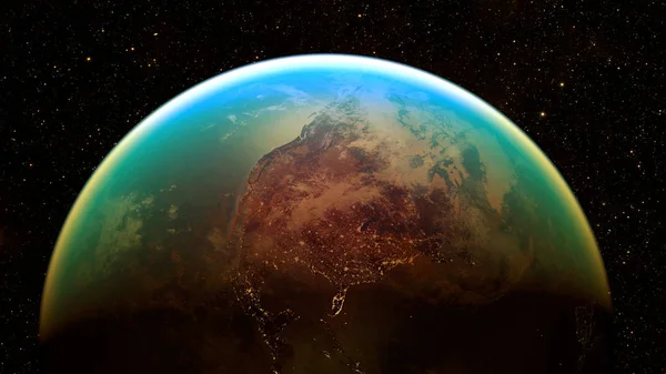 Uzay gezegenleri. Nasa tarafından döşenmiş bu görüntünün elemanları