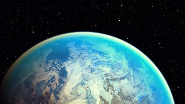 Planetas Espaciales Elementos Esta Imagen Proporcionados Por Nasa — Foto de Stock