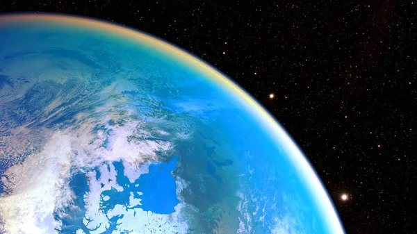 Uzay gezegenleri. Nasa tarafından döşenmiş bu görüntünün elemanları