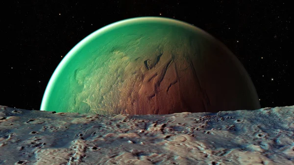 Uzay gezegenleri. Nasa tarafından döşenmiş bu görüntünün elemanları