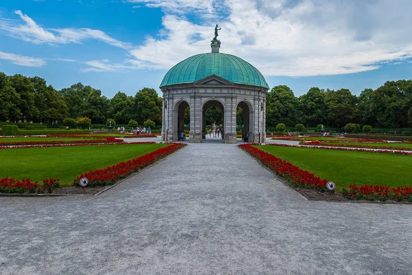 Piękny Widok Park Alkową — Zdjęcie stockowe