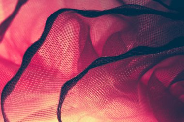 Renkli kumaş desenine yakın plan, soyut arkaplan 