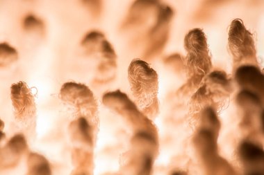 Renkli kumaş desenine yakın plan, soyut arkaplan 