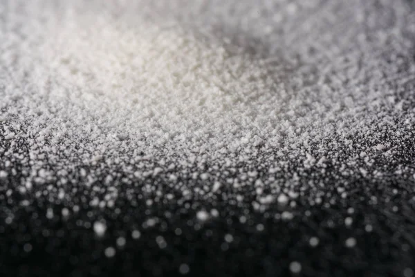 Closeup of sea salt pattern, food background