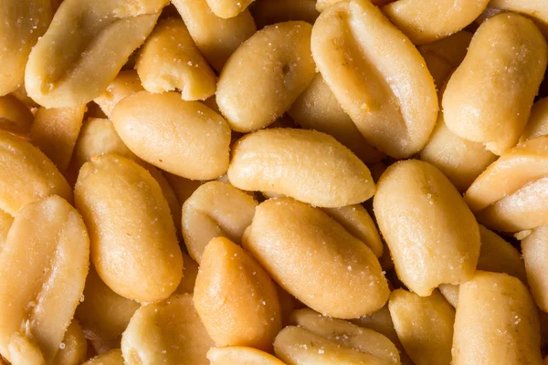 Nahaufnahme Von Geschälten Erdnüssen Muster — Stockfoto
