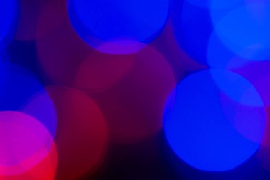 Renkli bokeh ışıkları, soyut arka plan 