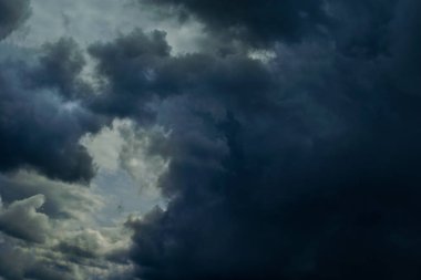 Bulutlu gökyüzü desen manzara, doğa arka plan 