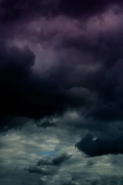 Vacker Utsikt Över Molnigt Himmel Mönster Natur Bakgrund — Stockfoto