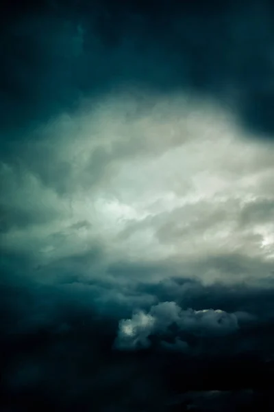 Vacker Utsikt Över Molnigt Himmel Mönster Natur Bakgrund — Stockfoto