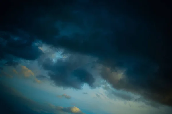 Vacker Utsikt Över Molnigt Himmel Mönster Natur Bakgrund — Stockfoto