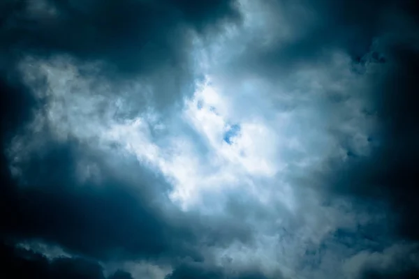 Malerischen Blick Auf Bewölkten Himmel Muster Natur Hintergrund — Stockfoto