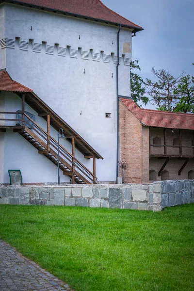 Tour Petit Mur Une Forteresse Gothique — Photo