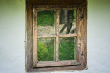 Eski köyde geleneksel evin görünümü