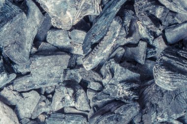 Kömür dokusu yakın plan, soyut arkaplan 