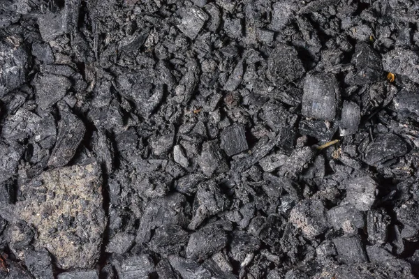 Patrón Carbón Negro Fondo Abstracto — Foto de Stock