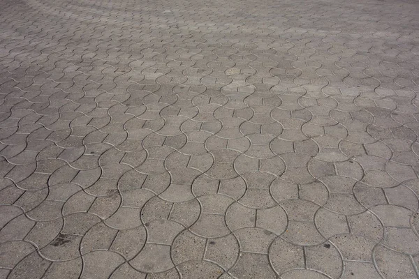 Closeup Perspective Pavement Texture — Stock Photo, Image