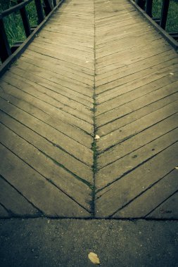 Metin için yeri olan ahşap tahtalar, soyut ahşap arkaplan