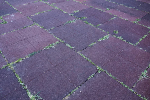 Closeup Perspective Pavement Texture — Stock Photo, Image