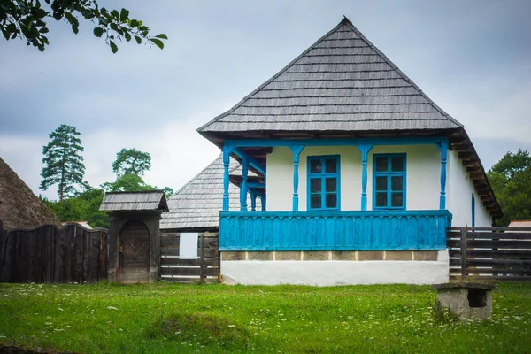 Widok Tradycyjnego Domu Starej Wiosce — Zdjęcie stockowe