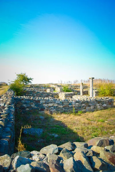 Ruins Ancient Fortress Daytime — Stock Photo, Image