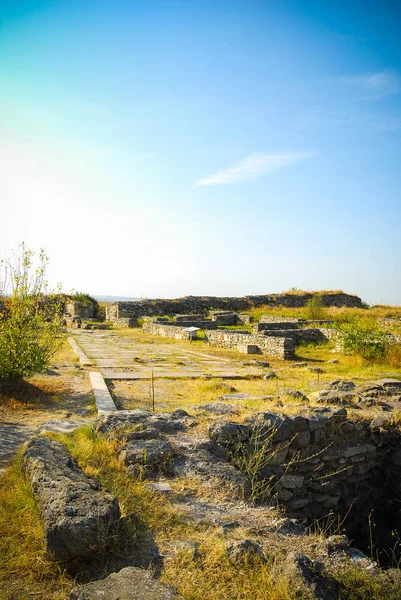 Ruins Ancient Fortress Daytime — Stock Photo, Image
