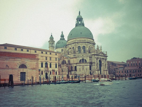 Vista Panorâmica Edifícios Históricos Veneza Itália — Fotografia de Stock