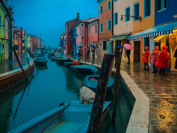 Vista Panorâmica Dos Edifícios Veneza — Fotografia de Stock