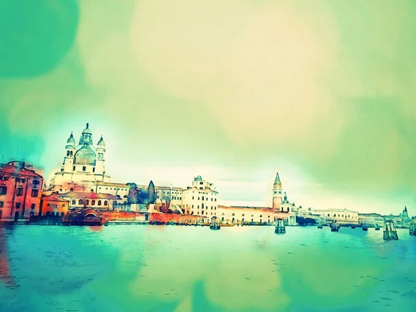Skönhet Venedig Byggnader Dagtid — Stockfoto