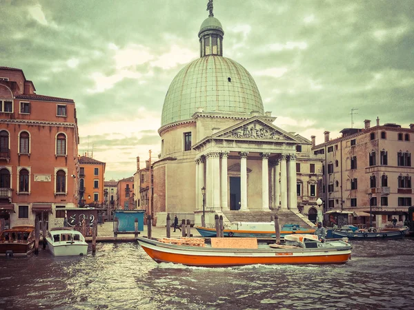Vista Panorâmica Edifícios Históricos Veneza Itália — Fotografia de Stock