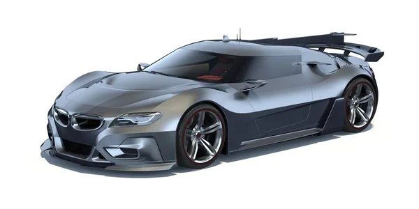 Rendu Concept Car Générique Sans Marque — Photo