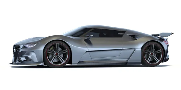 Rendu Concept Car Générique Sans Marque — Photo