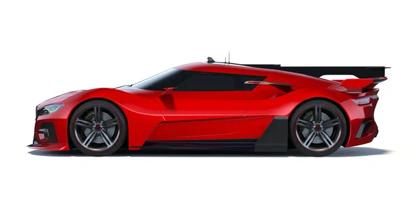 Rendu Concept Car Générique Sans Marque — Photo