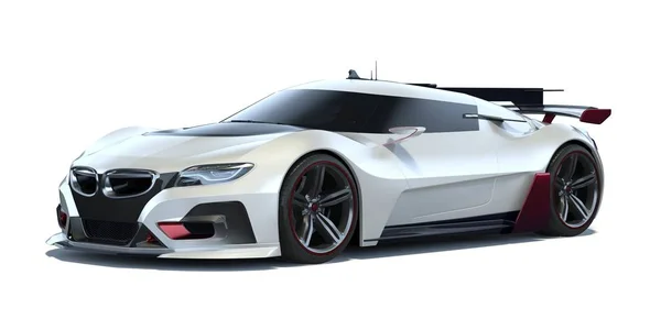 Rendu Concept Car Générique Sans Marque — Photo