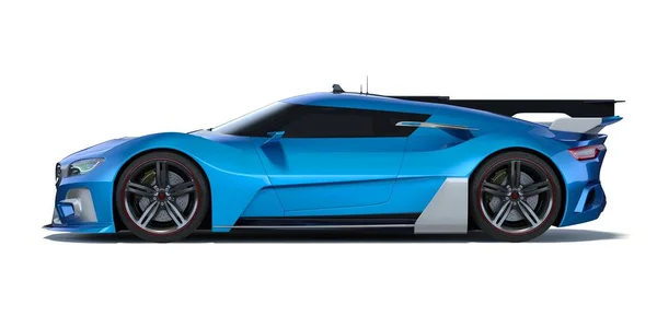 Rendu Concept Car Générique Sans Marque — Photo