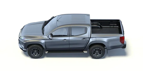 Rendering Brand Less Generic Pickup Truck Studio Environment — Stock Photo, Image