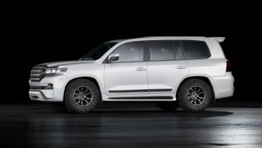 Markasız bir SUV 'un 3 boyutlu görüntülemesi 