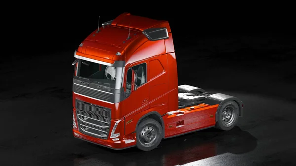 Rendering Camion Generico Senza Marca — Foto Stock