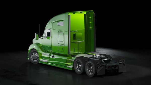 Rendering Camion Generico Senza Marca — Foto Stock