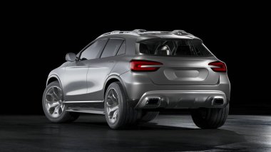 Markasız bir SUV 'un 3 boyutlu görüntülemesi 